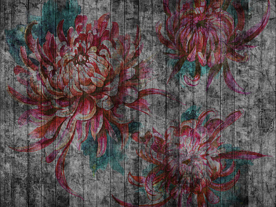 Фотообои IMAGINARIUM 3, FLOWERS, Factura Фотообои IMAGINARIUM 3, FLOWERS, Factura